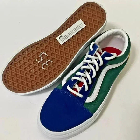 NEW Vans Classic Old Skool Multi-Color Retro Skate Sneakers Mens 6 / Womens 7.5 - Picture 7 of 8